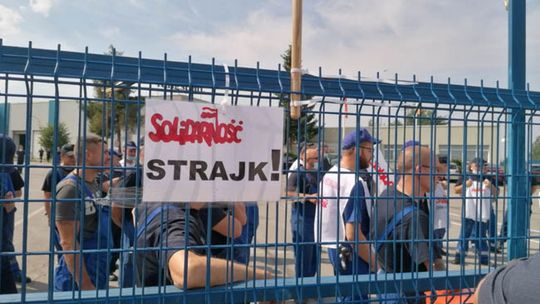 Strajkują przez połowę zmiany