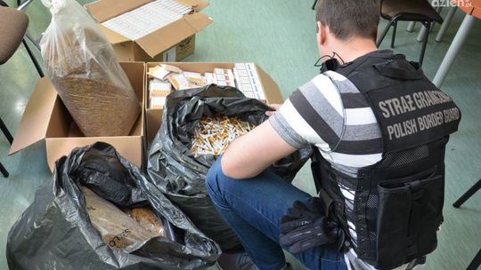 Straż Graniczna przejęła nielegalne wyroby akcyzowe 