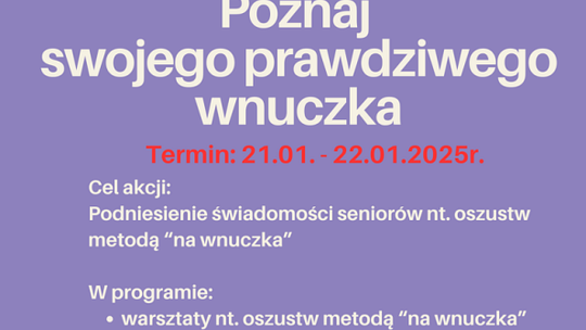 Straż Miejska w Kielcach zaprasza na warsztaty dla seniorów i ich wnuków