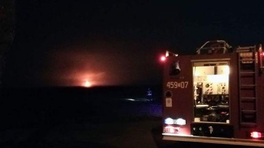 Strażacy gasili pożary i sprawdzali instalację gazową 