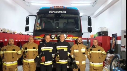 Strażacy z Szumska włączają się w akcję „Gasimy raka!”