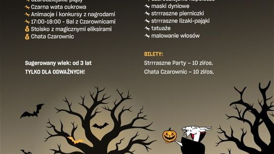 Strrrasznie fajna zabawa już wkrótce! Czas na najbardziej upiorną imprezę roku