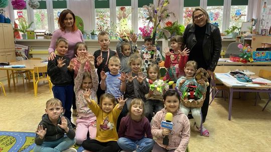 "Strzał w 10-tkę" - mali reporterzy rozmawiają o Wielkanocy