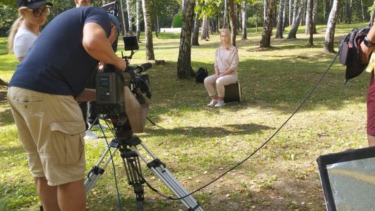 Studio Figura w Ostrowcu po premierze odcinka w "Pytaniu na Śniadanie"