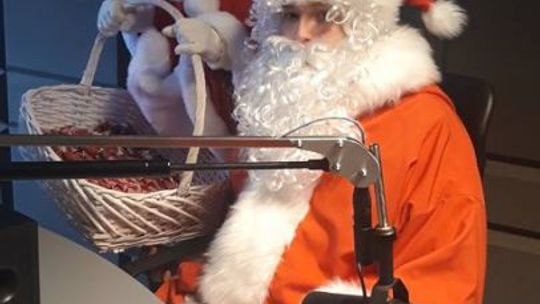 Św. Mikołaj odwiedził naszą redakcję 