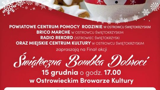 Świąteczna Bombka Dobroci - na pomoc Domom Dziecka Powiatu Ostrowieckiego