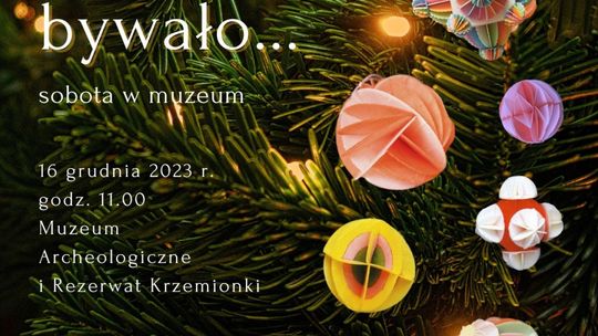 Świąteczne przygotowania w muzeum na Krzemionkach 