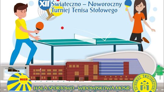 Świąteczno – Noworoczne granie w tenisa stołowego
