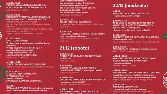 Świąteczno-sylwestrowa przygoda na kieleckim Rynku