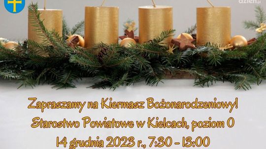 Świąteczny kiermasz w kieleckim Starostwie Powiatowym