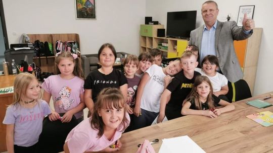 Świetlica w Wymysłowie z nowym sprzętem