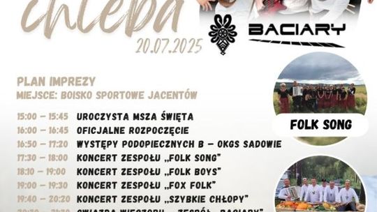 Święto Chleba w Sadowiu na folkową nutę 