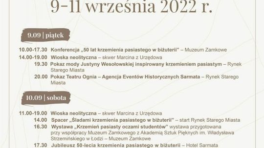 Święto Krzemienia Pasiastego  w Sandomierzu