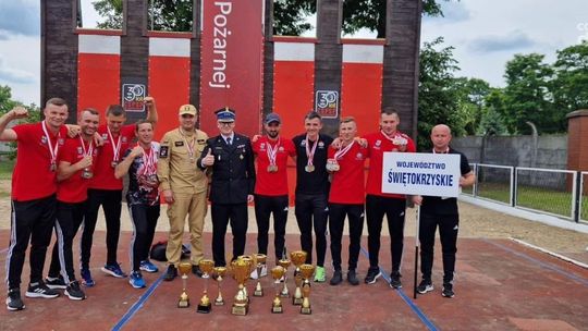 Świętokrzyscy strażacy najlepsi w kraju w Mistrzostwach Polski w Sporcie Pożarniczym