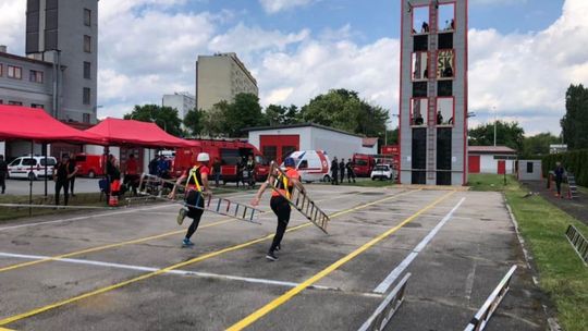 Świętokrzyscy strażacy sprawdzali swoje umiejętności i kondycję