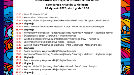 Świętokrzyski Urząd Wojewódzki w Kielcach gra z Wielką Orkiestrą Świątecznej Pomocy