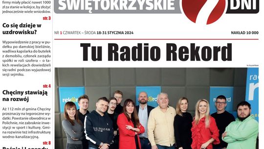  "Świętokrzyskie 7 Dni" nr 1  18-31 stycznia