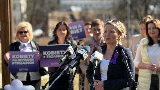 Świętokrzyskie działaczki PO zachęcają do udziału w wyborach i popierania ich kandydata