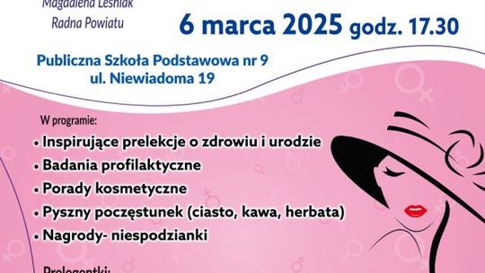 Świętowanie połączona z prelekcjami o zdrowiu na Dzień Kobiet w Denkowie 