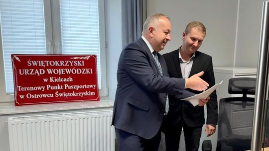 System kolejkowy już działa. Otwarcie punktu paszportowego w Ostrowcu coraz bliżej