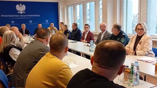 Sytuacja pogodowa w regionie pod kontrolą. Wojewódzki Zespół Zarządzania Kryzysowego podsumował działania służb