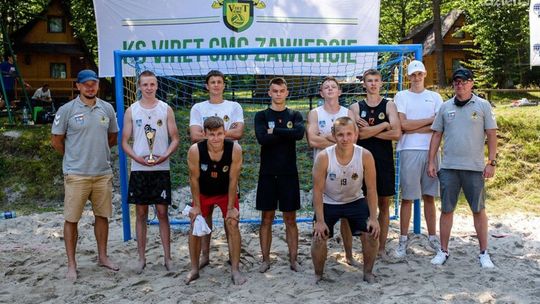 Szczypiorniści KSZO grali na plaży