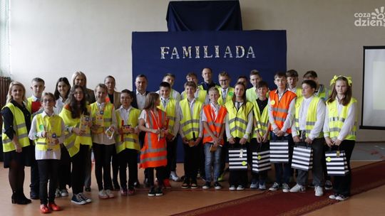 Szkoła Podstawowa w Koniecznie realizuje założenia akcji "Odblaskowa Szkoła"