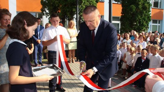 Szkoła w Kunowie po "liftingu"