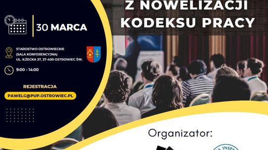 Szkolenie z  nowelizacji Kodeksu Pracy 