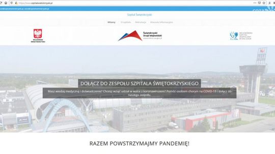 Szpital Świętokrzyski poszukuje chętnych do pracy