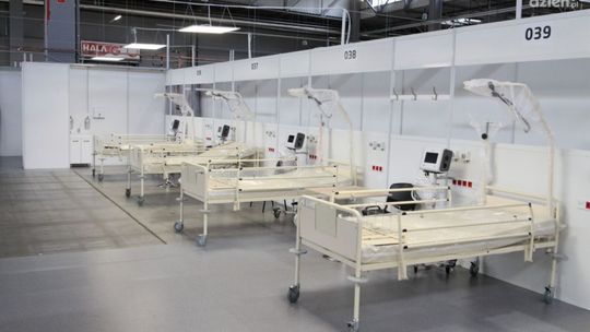 Szpital tymczasowy w Targach Kielcach oficjalnie otwarty