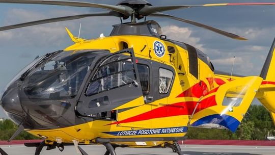 Szpitalne lądowisko w najważniejszej fazie