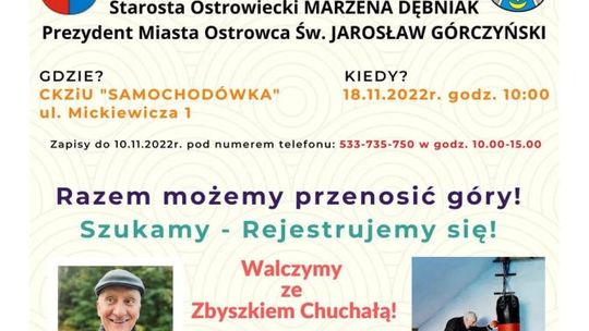 Szukamy genetycznego krewniaka dla Zbyszka Chuchały 
