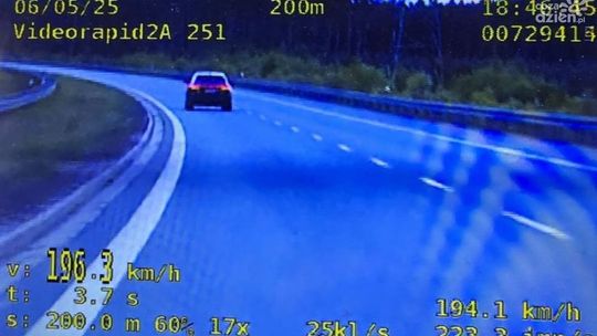 "Szybcy i wściekli" na S7! Rekordzista jechał blisko 200 km/h