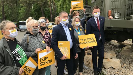 Szymon Hołownia odwiedził Starachowice
