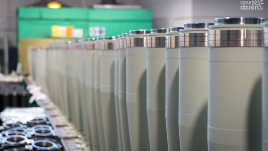 Tak powstają korpusy amunicji 155 mm produkowane przez MESKO w Kraśniku