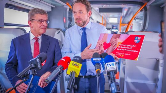 Tańsze podróże po Świętokrzyskiem. Od lipca trzy nowe oferty w pociągach REGIO