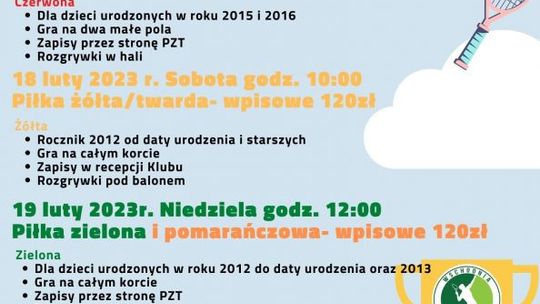 Tenis dla dzieci na Wschodniej