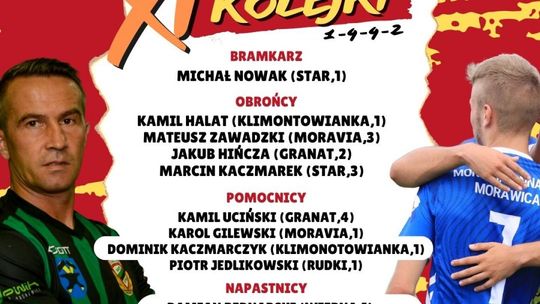 Tercet z Klimontowianki w 11 kolejki KF