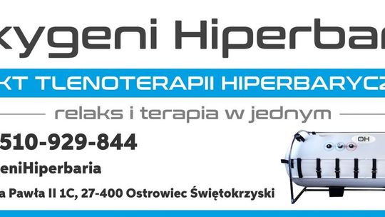 Tomasz Gocał: Tlenoterapia niesie wiele korzyści dla zdrowia