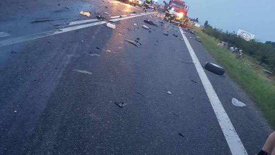 Tragedia na krajowej "dziewiątce" w Jacentowie Tragedia na krajowej "dziewiątce" w Jacentowie