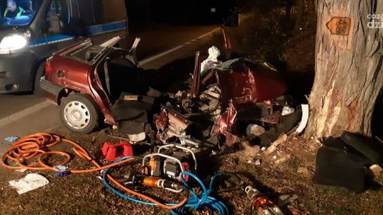 Tragedia w Brzozowej - nie żyją dwie młode osoby