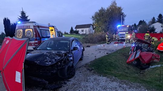 Tragiczny wypadek w Starej Słupi 