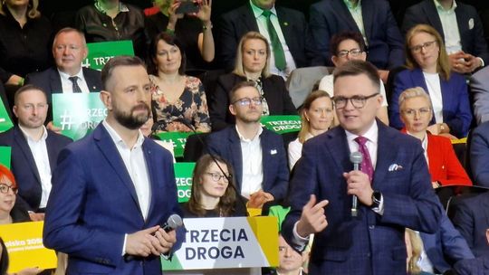 Trzecia Droga z pompą ogłosiła start w kampanii. Nie zabrakło znanych postaci