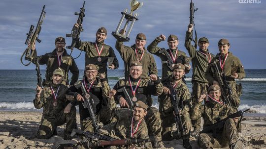 Trzecie miejsce Świętokrzyskich Terytorialsów w zawodach w Ustce