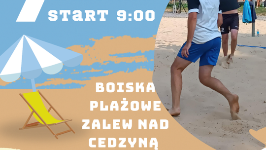 Turniej piłki plażowej w Cedzynie