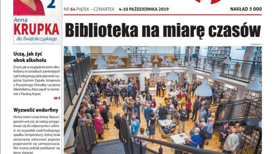 Tygodnik "Świętokrzyskie 7 Dni" nr 64 z 04.10.2019
