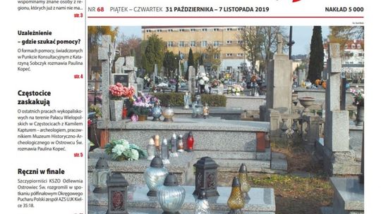 Tygodnik "Świętokrzyskie 7 Dni" nr 68 z 31.10.2019
