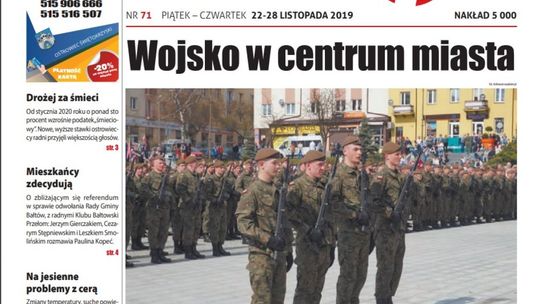 Tygodnik "Świętokrzyskie 7 Dni" nr 71 z 22.11.2019