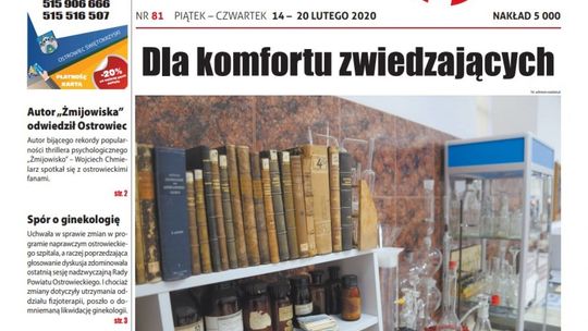 Tygodnik "Świętokrzyskie 7 Dni" nr 81 z 14.02.2020